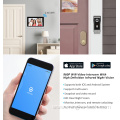 Smart Residential Video Camera Ring Doorbell With Monitor